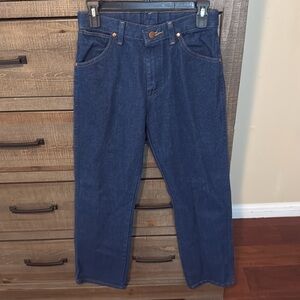 Boy’s Cowboy-fir Wrangler Dark Wash Jeans